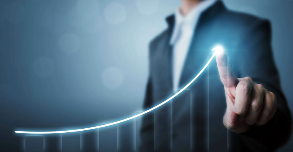 Business growth concept